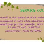 FELICITARE SFÂNTUL DUMITRU – SERVICE COLD