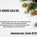 Felicitare CRĂCIUN – S.C SERVICE COLD S.R.L